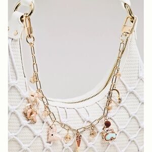 Anthropologie Charming Gold Purse Charm